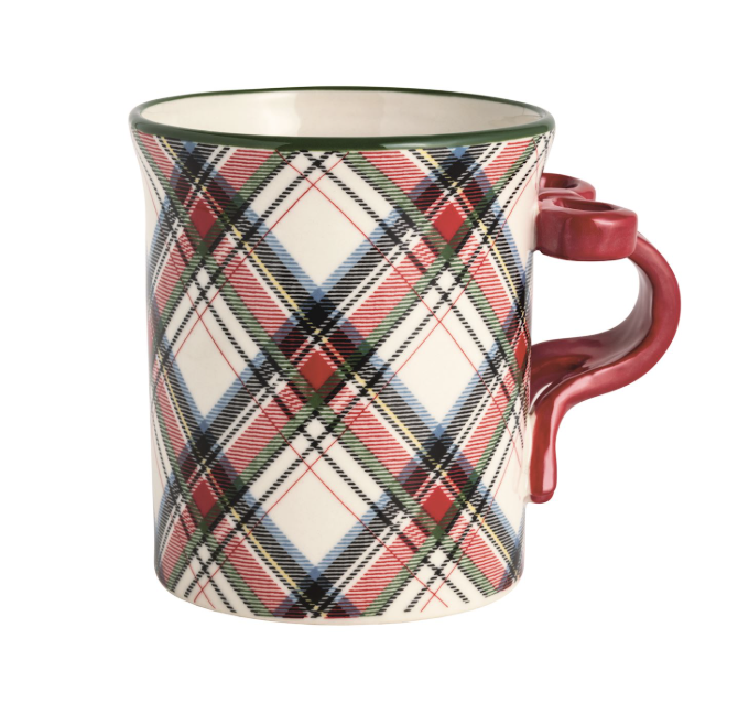 Bow Figural Handle Mug