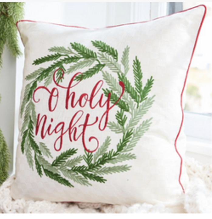 O Holy Night Square Pillow