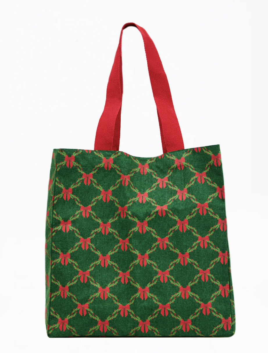 Signature Carryall Holiday Trellis