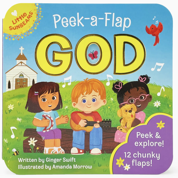 God Lift A Flap Board Book