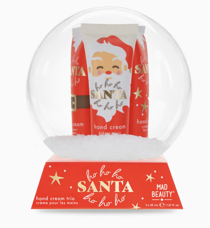 Ho Ho Ho Snow Globe Hand Cream Trio