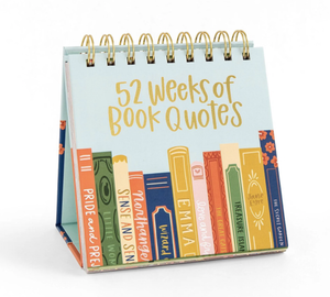 52 Weeks Of Book Quotes Desk Flip Calendar