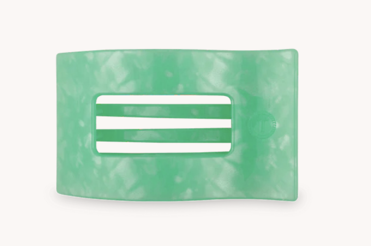 Spring Splash Small Square Flat Hair Clip