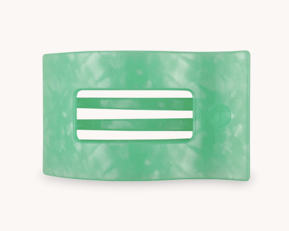 Spring Splash Large Flat Rectangle Hair Clip
