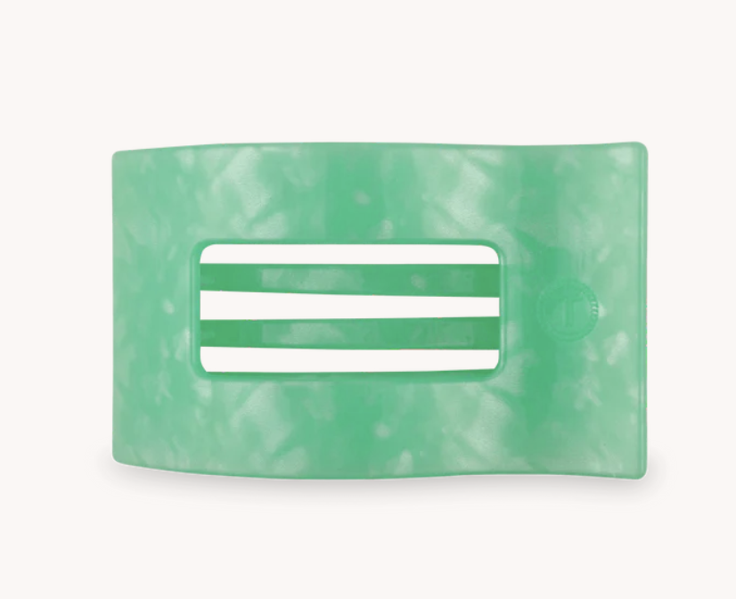 Spring Splash Medium Flat Rectangle Hair Clip