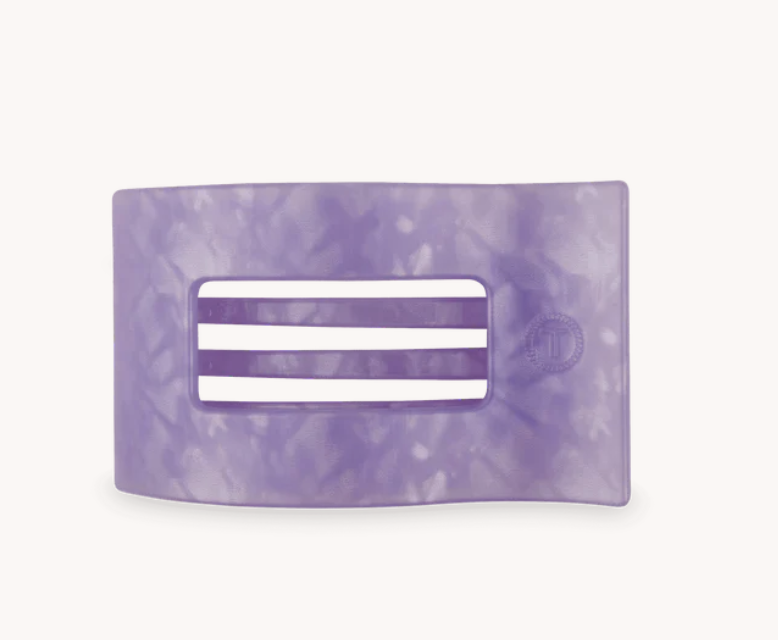 Lavender Mist Small Square Flat Hair Clip