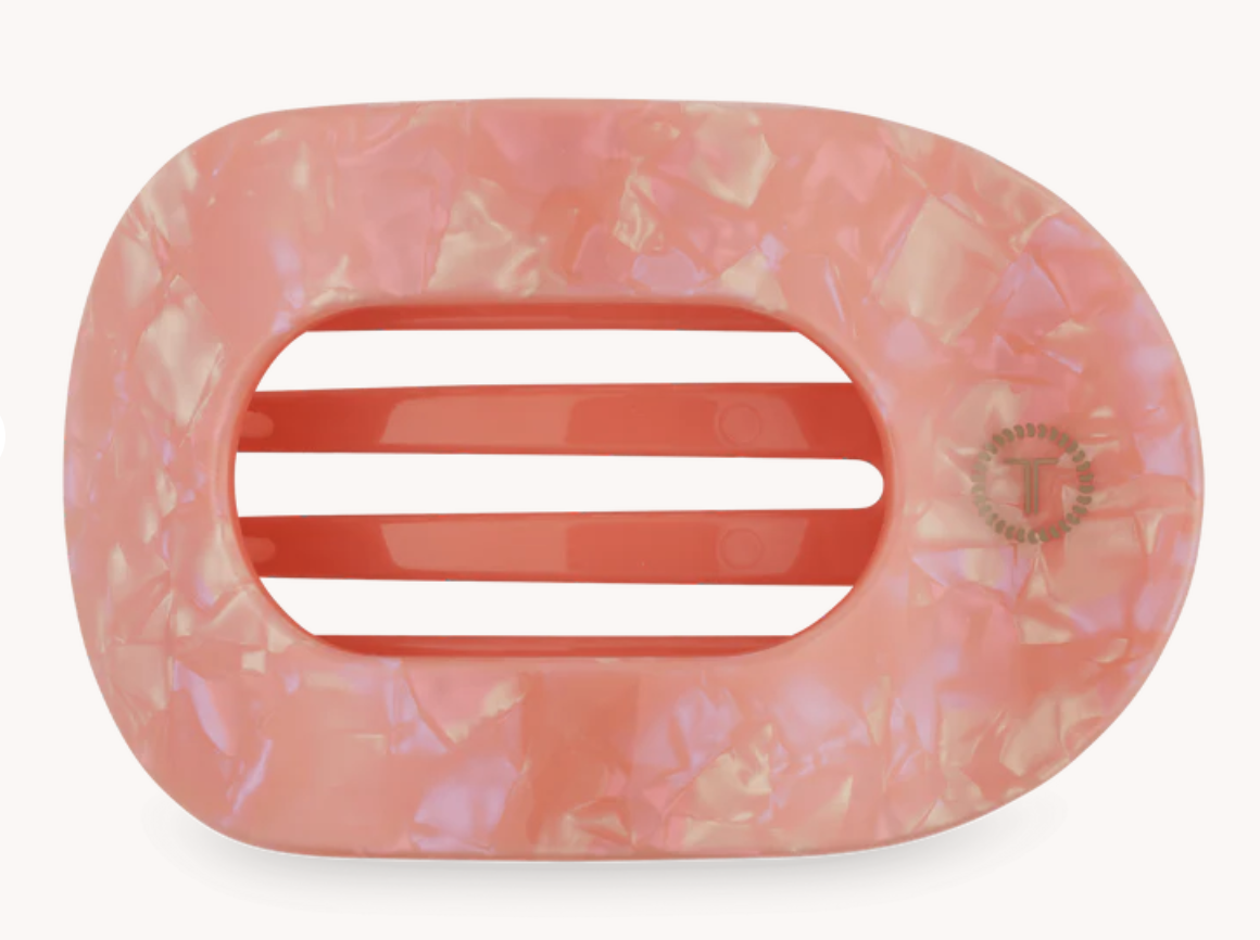 Dreamsicle Large Flat Round Clip