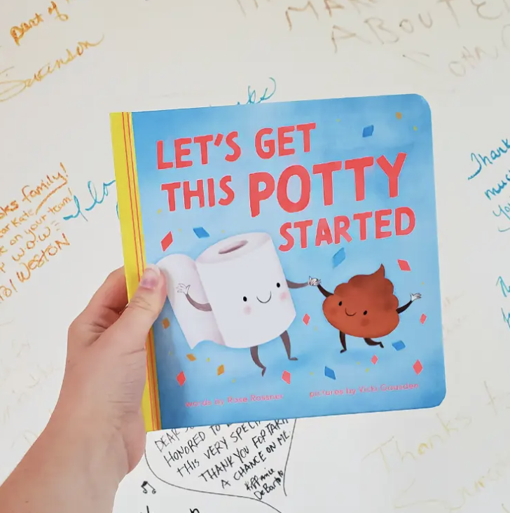 Lets Get This Potty Started Book
