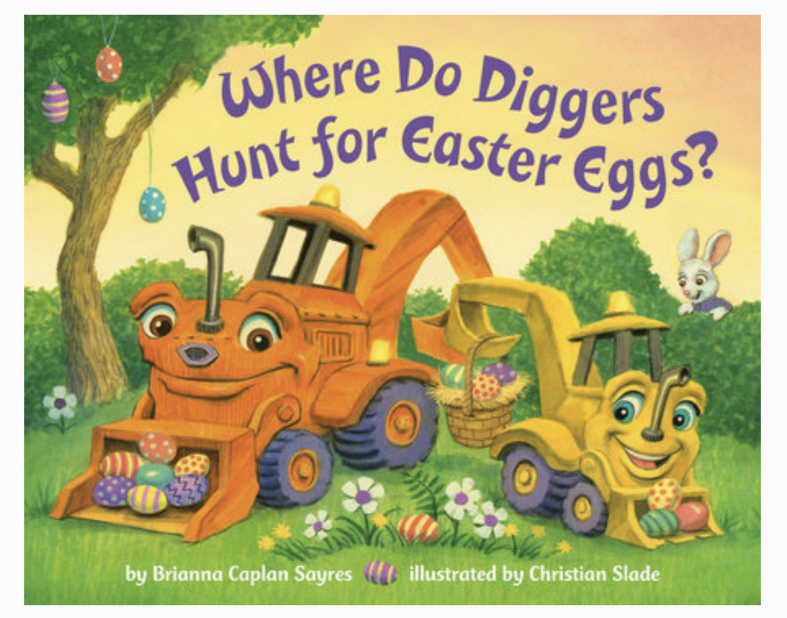 Where Do Diggers Hunt For Easter Eggs Book