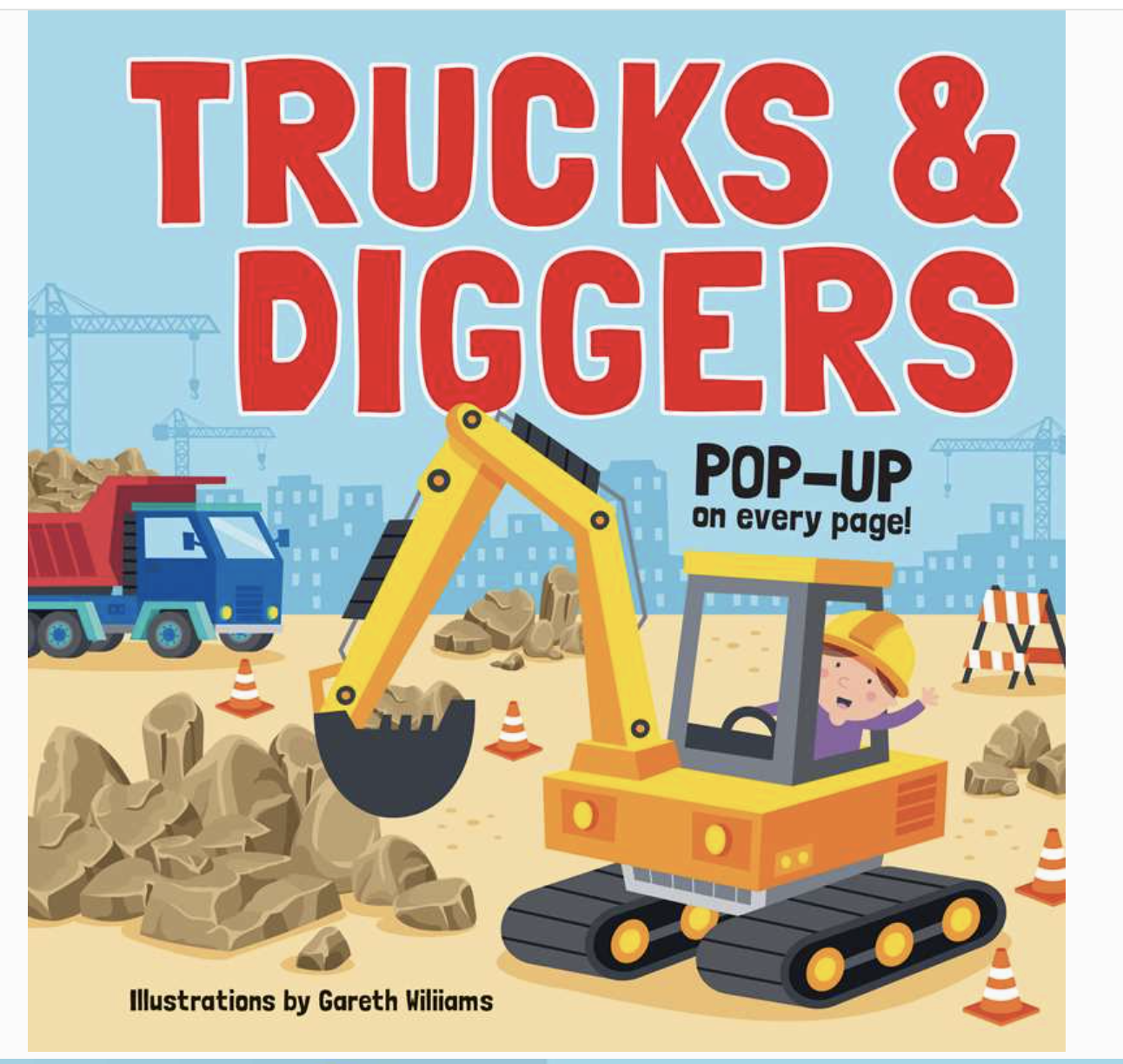Trucks & Diggers Book