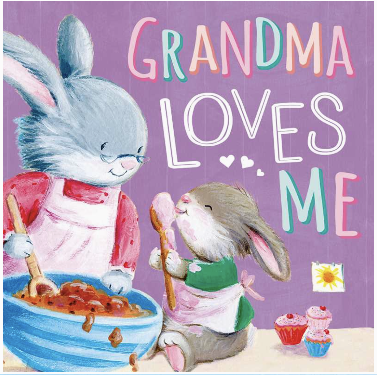 Bunny Grandma Loves Me Book