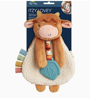 Highland Cow Itzy Friends Lovey Plush