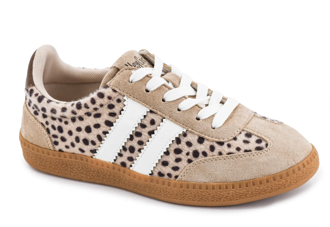 Heads Up Sneakers - Sand Mini Leopard