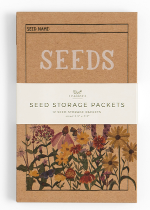 Flower Seed Storage Packets