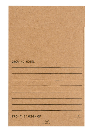 Flower Seed Storage Packets