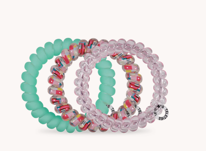 Spring Splash Large Spiral Hair Coils