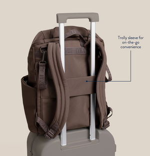Belong Bucket Backpack Modern Unisex Mocha