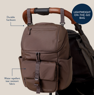 Belong Bucket Backpack Modern Unisex Mocha