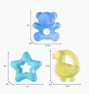 Cutie Coolers Water Filled Teethers Bear