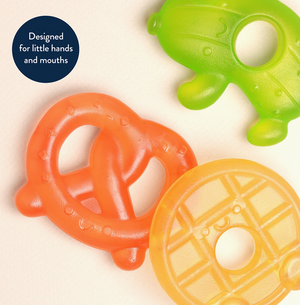 Cutie Coolers Water Filled Teethers Silly Foods