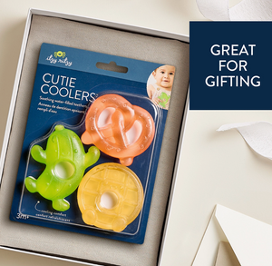 Cutie Coolers Water Filled Teethers Silly Foods