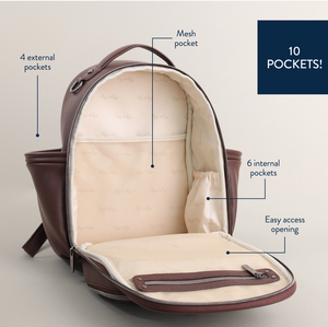Itzy Mini Plus Espresso Diaper Bag