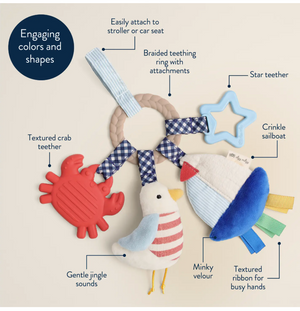 Nautical Bitzy Busy Ring