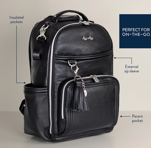 Noir Boss Plus Backpack Diaper Bag