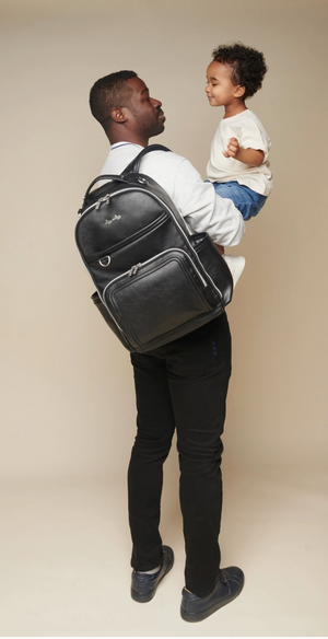 Noir Boss Plus Backpack Diaper Bag