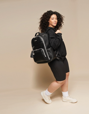 Noir Boss Plus Backpack Diaper Bag