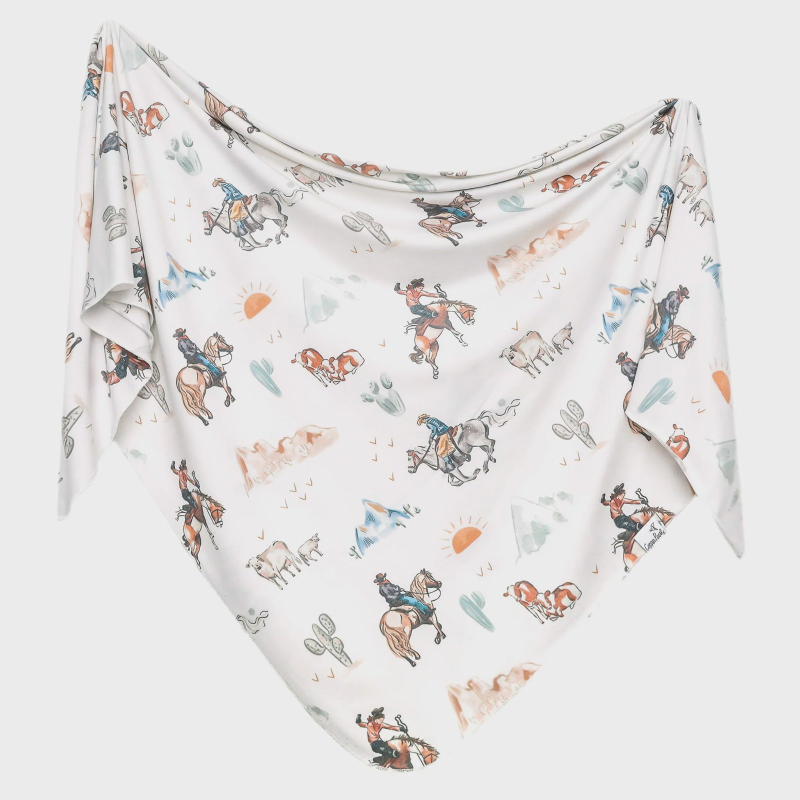 Boone Copper Pearl Swaddle Blanket