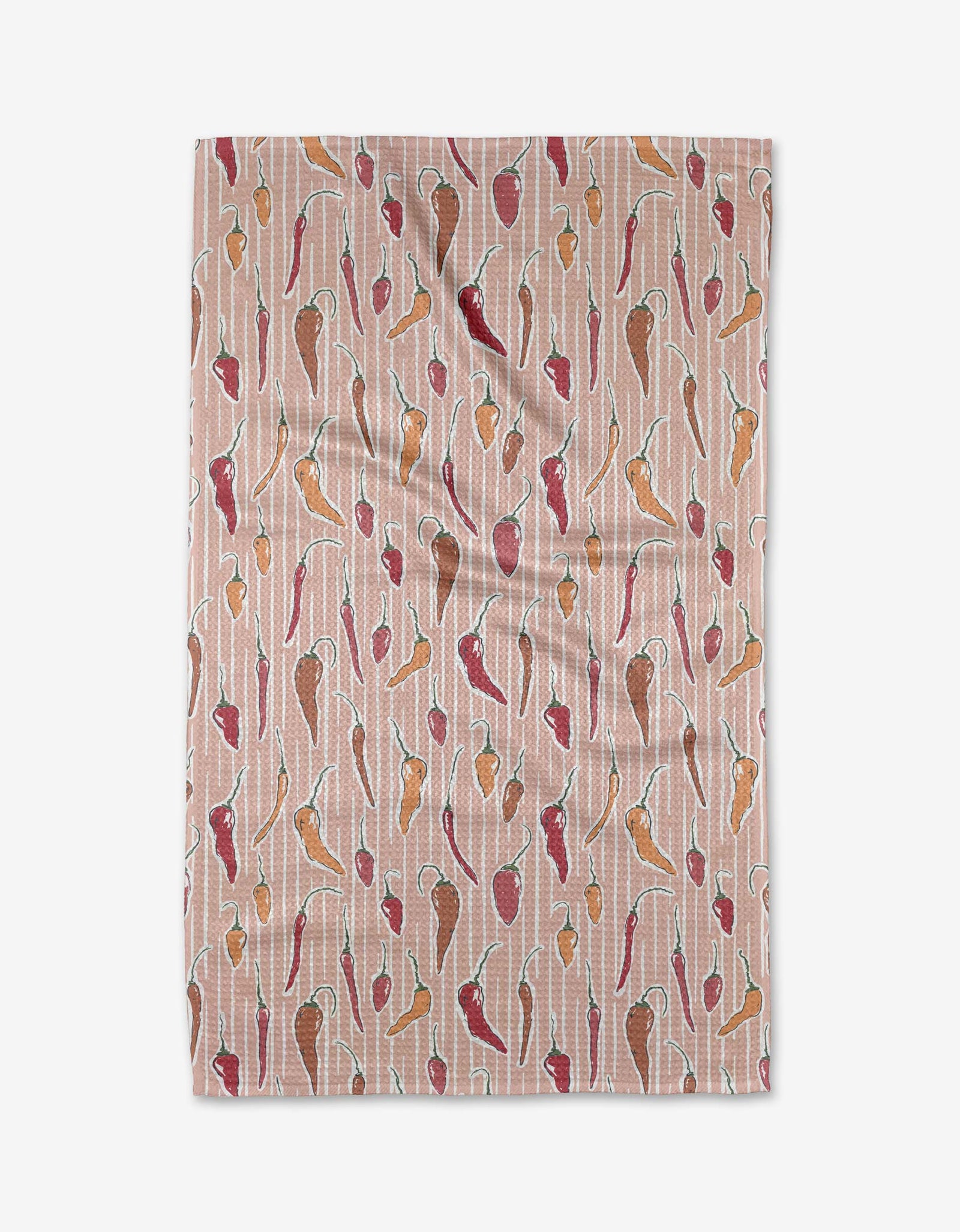 Chili Stripe Tea Towel