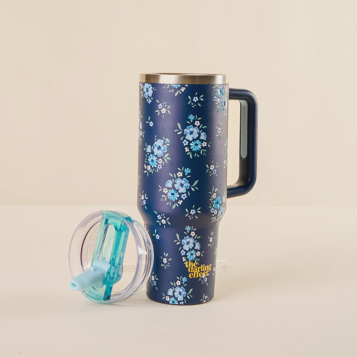 the darling effect Take Me Everywhere 40oz Tumbler-Endless Daydream Navy
