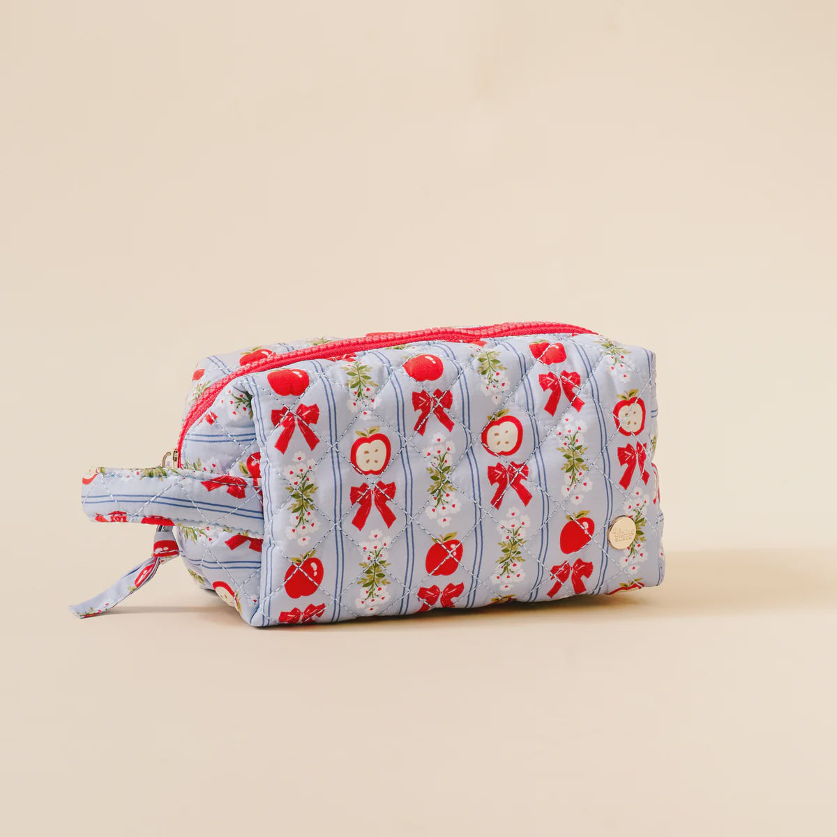 Essentials Quilted Cosmetic Pouch Oh So Orchard