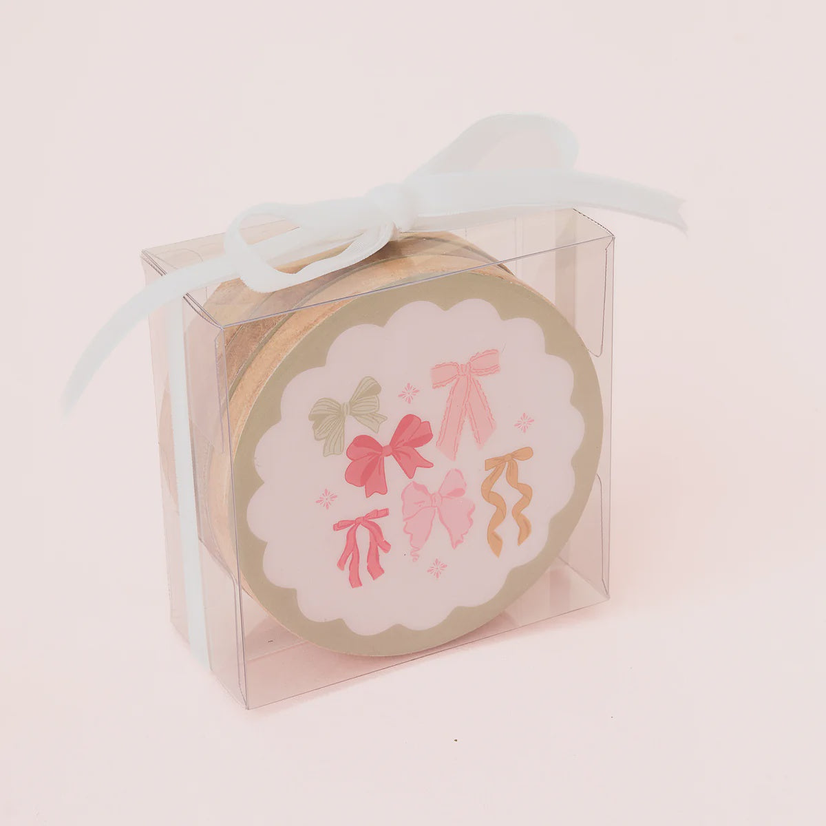 the darling effect Wood Coaster-Bow Affair