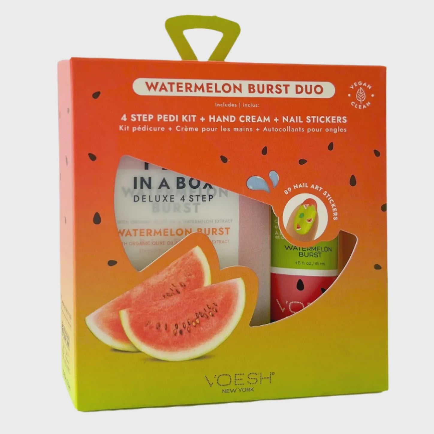 Voesh Watermelon Duo With Nail Stickers