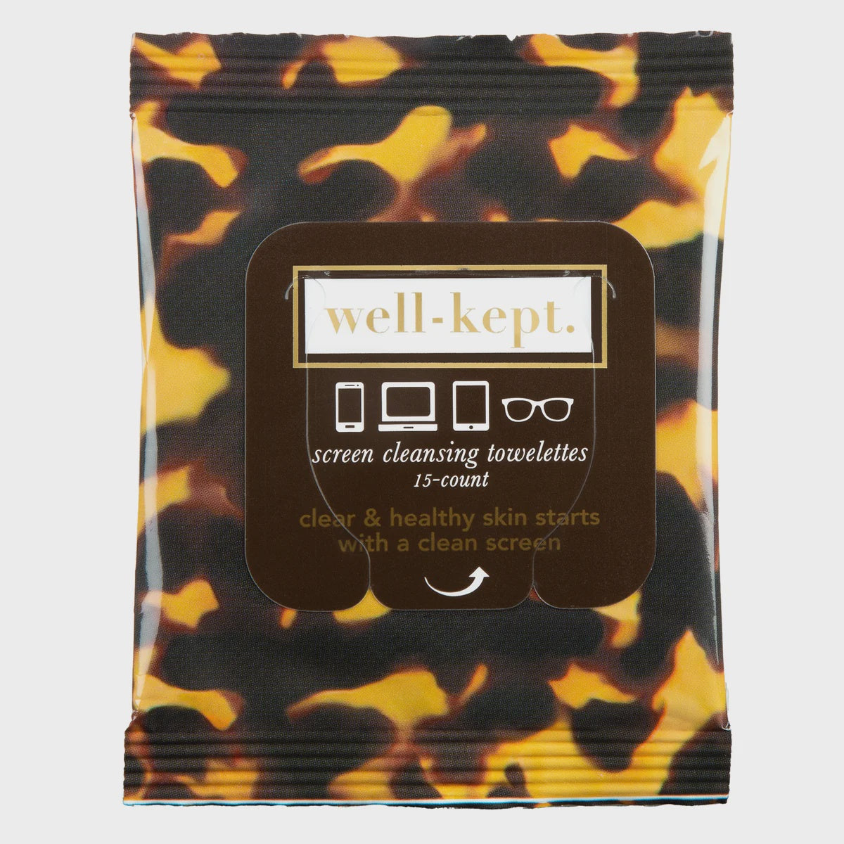 Tortoiseshell Screen Cleansing Wipes 15ct
