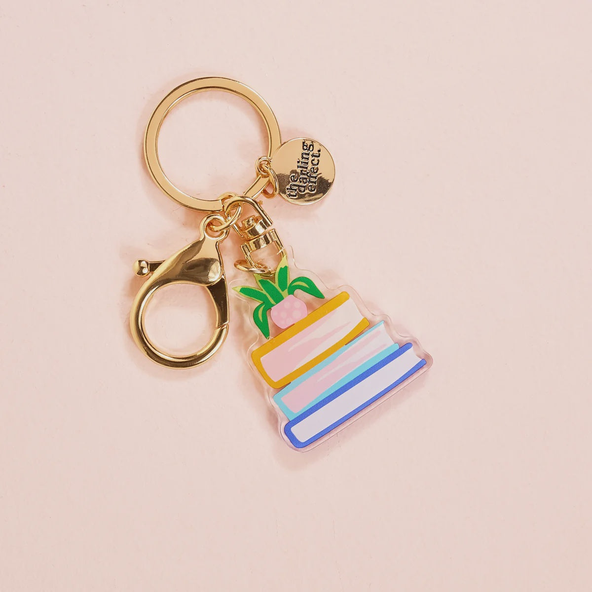 Acrylic Keychain Book Nook