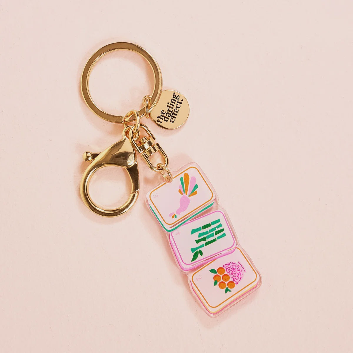 Acrylic Keychain Mahjong Tiles