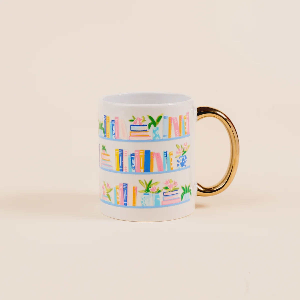 Book Shelfie 11oz Cozy Mug