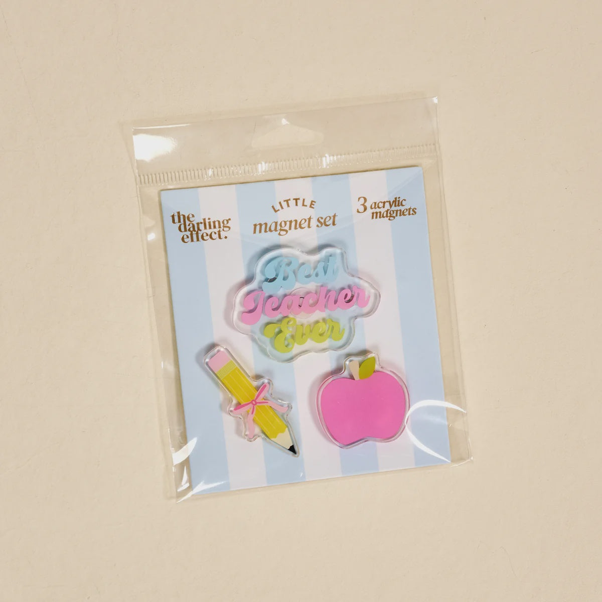 Little Magnet Set Best Teacher Ever The Darling Effect