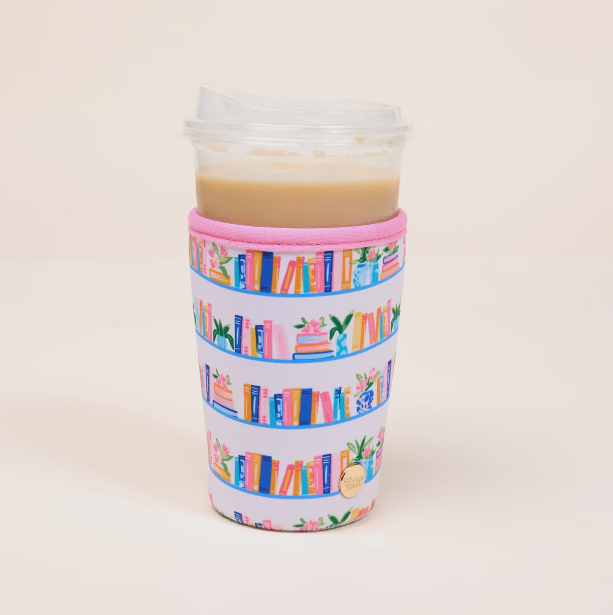 Sip Savvy Drink Sleeve Book Shelfie 22-24oz Large