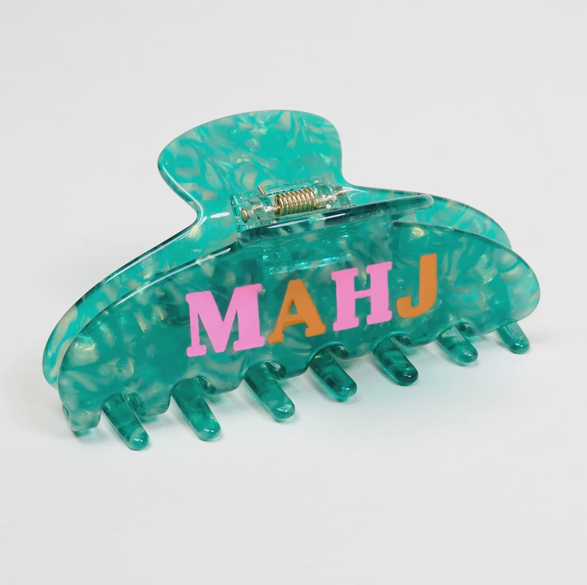 Mahj Claw Clip Green