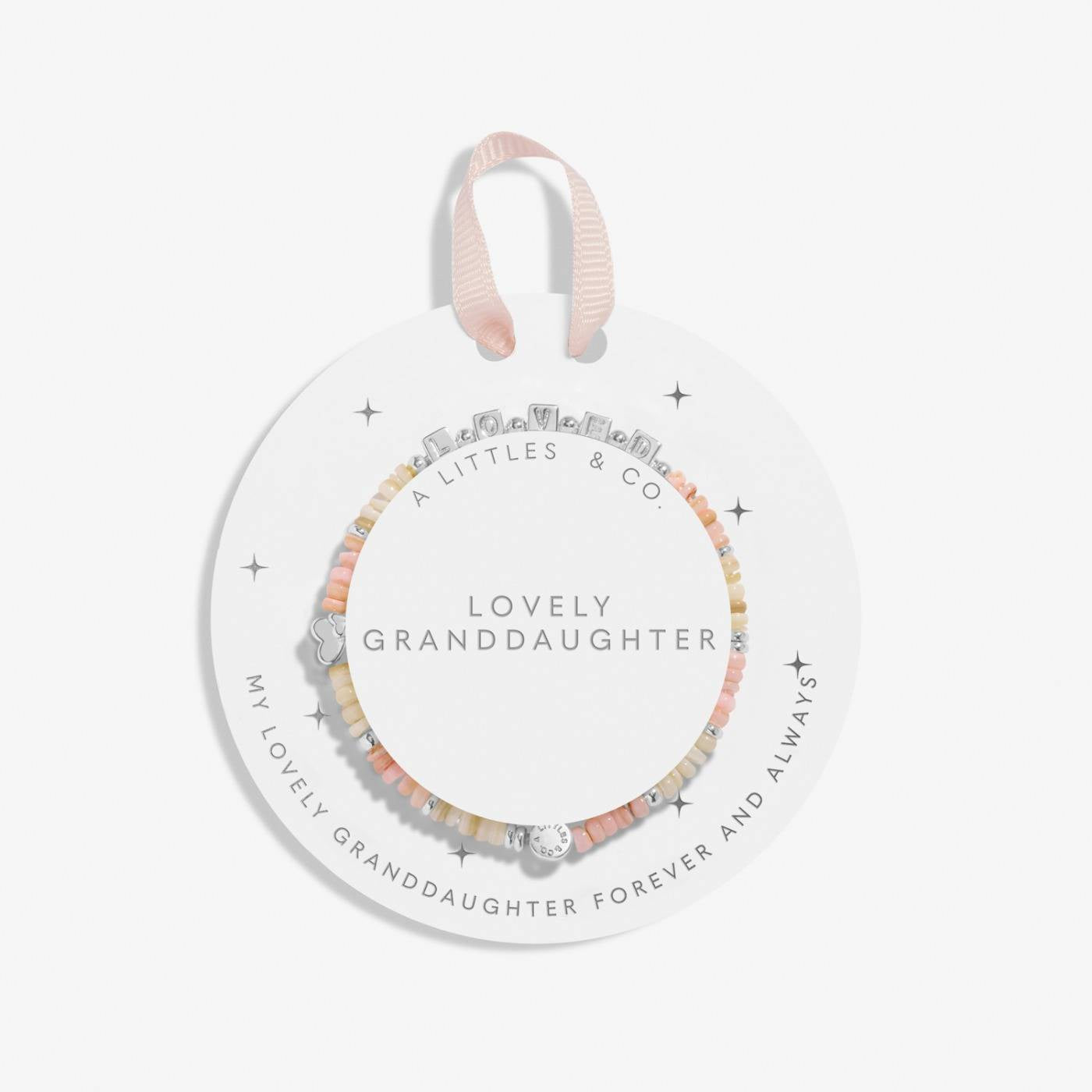 Childrens Happy Little Moments Lovely Granddaughter Bracelet