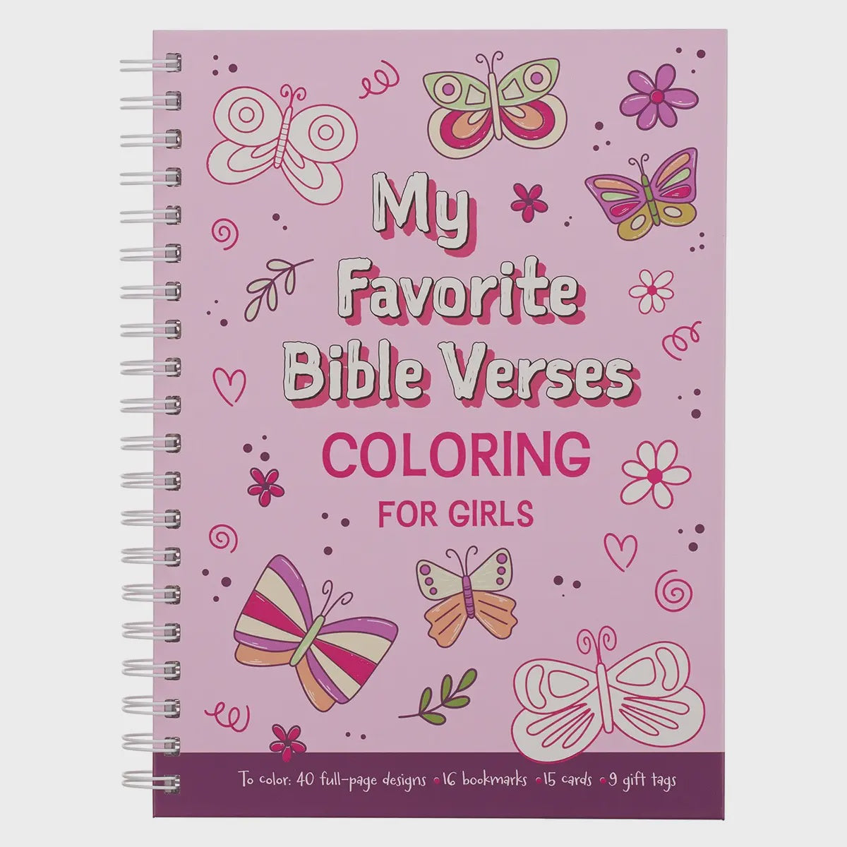 My Favorite Bible Verses Coloring Book For Girls