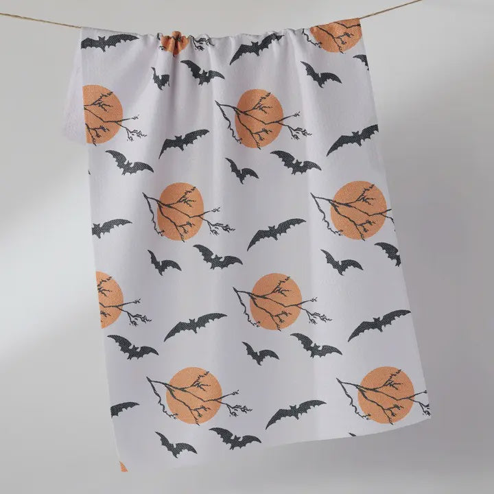 Night Flight Kitchen Tea Towel