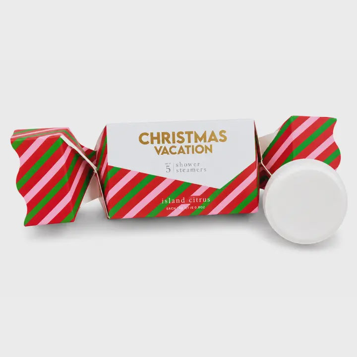 Christmas Vacation Shower Steamer Popper Gift Set