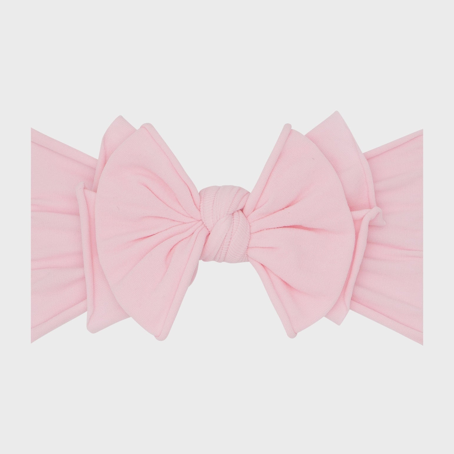 Pink Fab Soft Nylon Bow Headband
