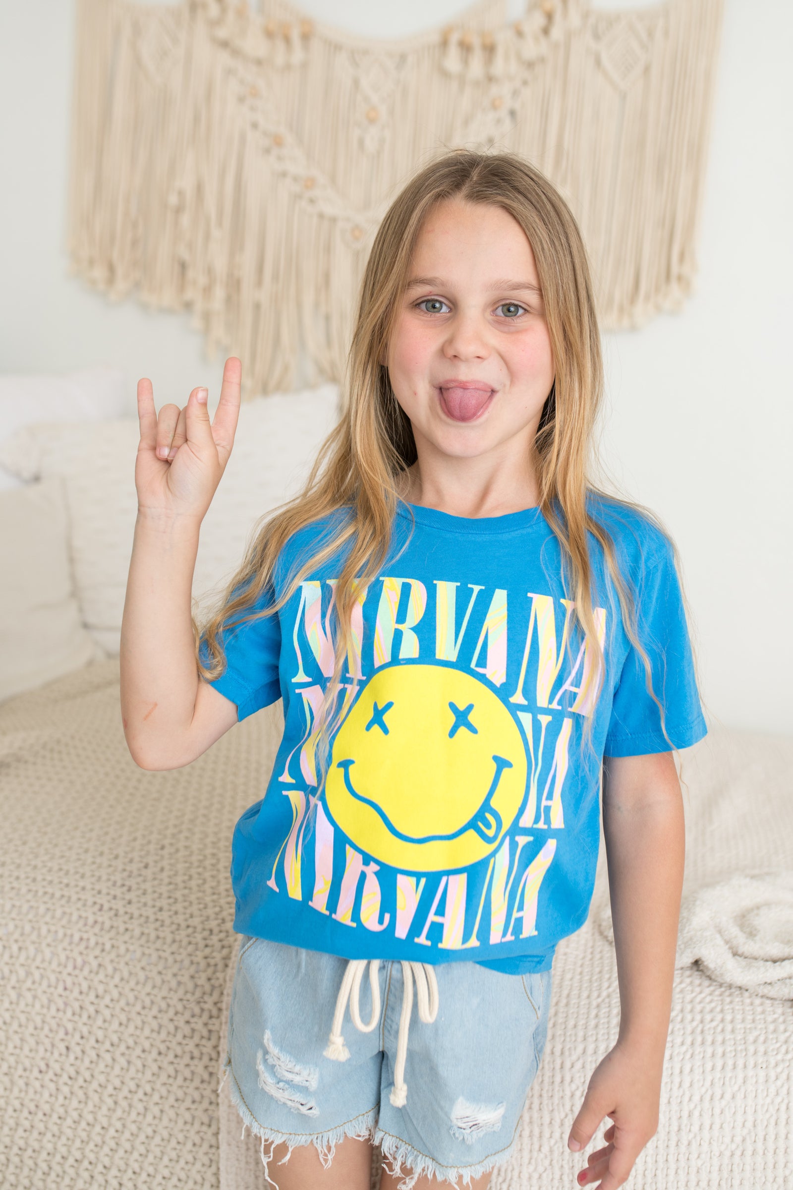 Nirvana Bluebird Organic Tee
