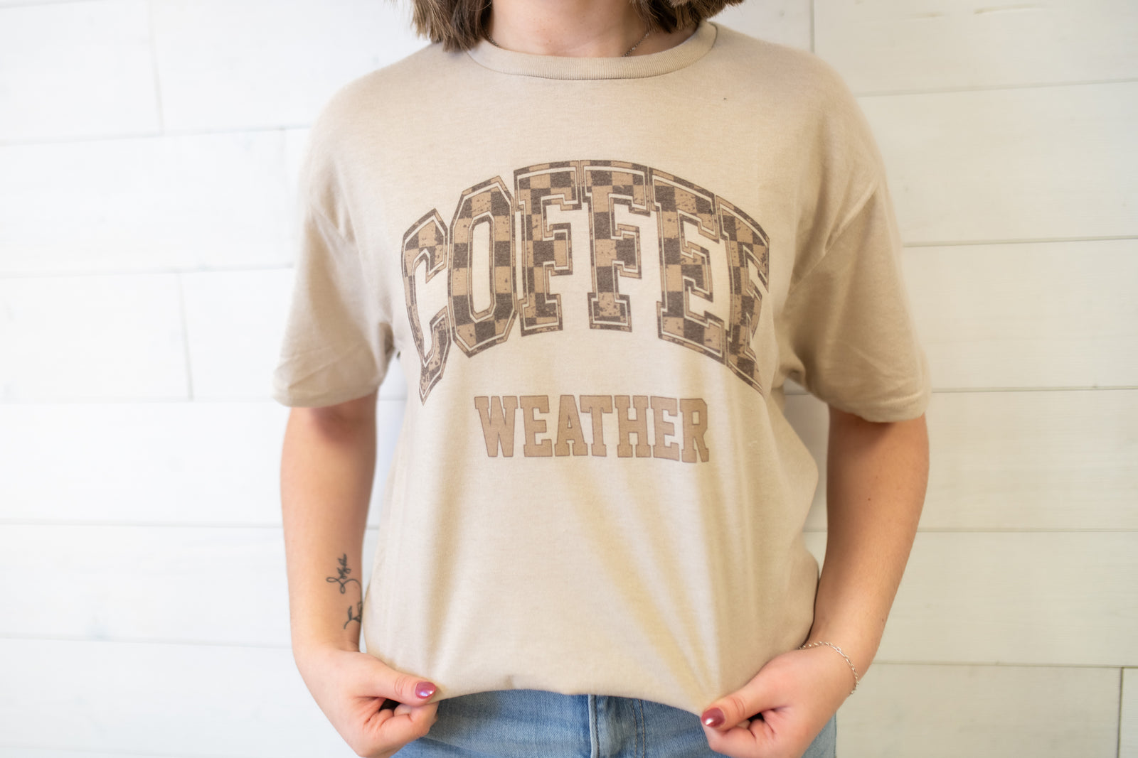 Hart and Hollow SS Coffee Weather Graphic Tee